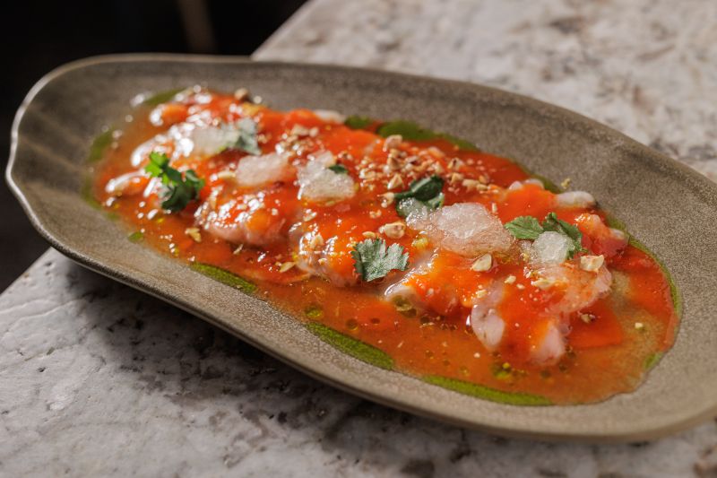 TIRADITO DE LANGOSTINOS