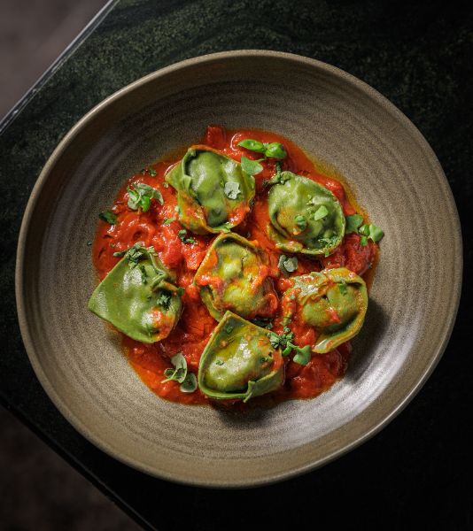 TORTELLONI DE ESPINACA