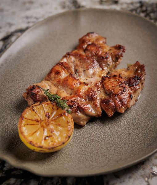 Pollo orgánico asado
